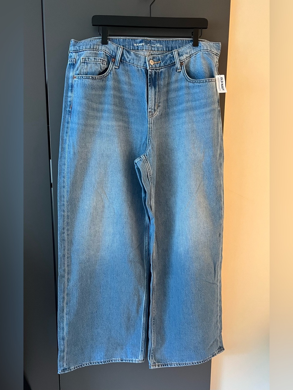 Old Navy Women’s Blue Super Wide Leg Jeans